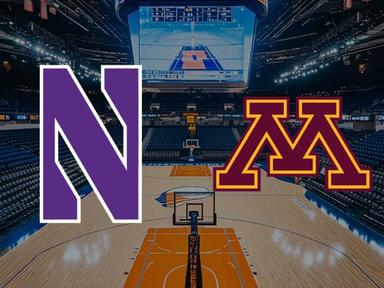 Northwestern Wildcats at Minnesota Golden Gophers Basketball